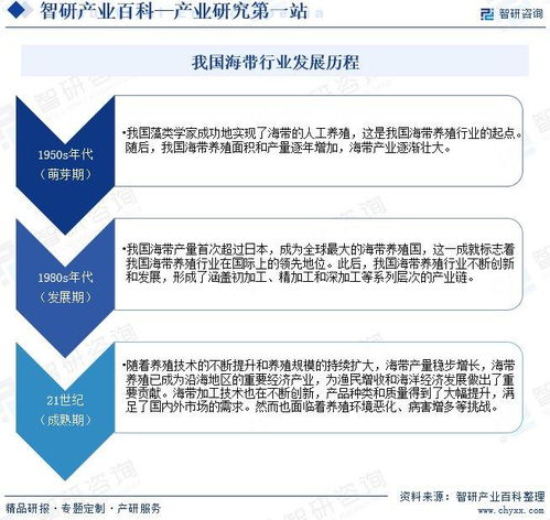 產(chǎn)業(yè)百科 海帶產(chǎn)業(yè)發(fā)展環(huán)境及趨勢預測與旅游開發(fā)項目策劃咨詢